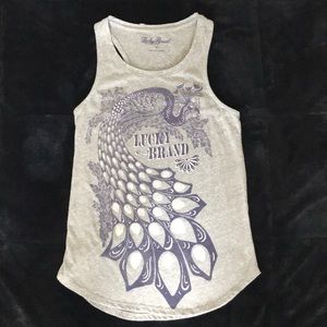 Grey and purple lucky tank